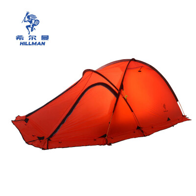 

Hillman Ultralight 2 Person Use Double Layer Aluminum Poles Strong Outdoor Camping Tent With Snow Skirt