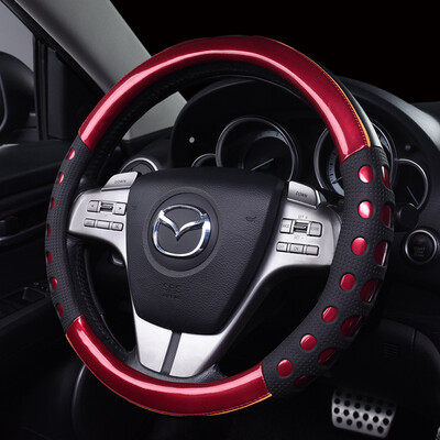 

High-Grade Durable Leatherette Material And Slip Resistance Universal Steering Wheel Cover