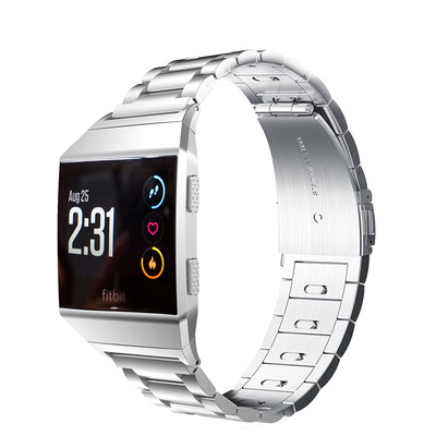 

Stainless Steel Strap Move Links by Hand for Fitbit Ionic Watch