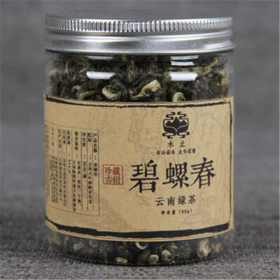 

C-LC029 2017 Spring biluochun cha 80g green biluochun premium spring new tea green tea organic tea