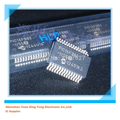 

10pcslot PIC16F883-ISS PIC16F883 SSOP28 flash CMOS Microcontrollers with nanoWatt Original electronics in stock IC