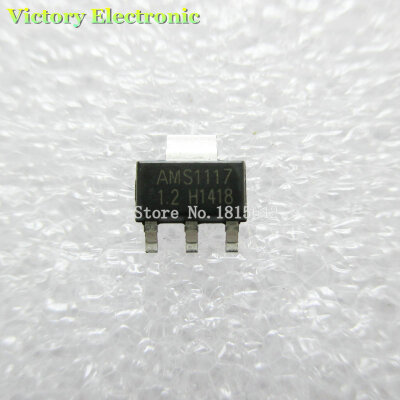 

New 50 PCS/Lot AMS1117-1.2 LM1117-1.2 SOT-223 1.2V Voltage Regulator Wholesale Electronic