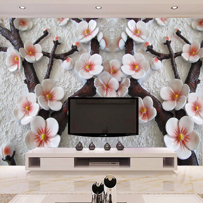 

Custom photo wallpaper 3D Chinese TV background wallpaper living room decoration mural