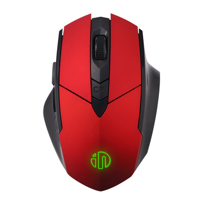 

INPHIC PM6 wireless mouse rechargeable gaming mouse office mouse red matte
