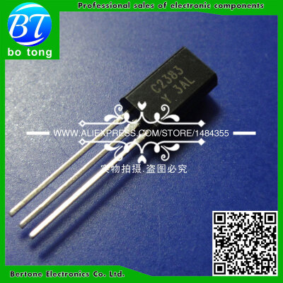 

Free Shipping 50Pcs 2SC2383Y 2SC2383 C2383Y C2383 New Triode Transistor 1A160V TO-92L