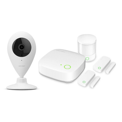 

ORVIBO Smart Home SECURITY KIT Zigbee Version 1Zigbee Mini Hub +1Motion Sensor+2Door sensor+1Wifi Camera-EU Plug