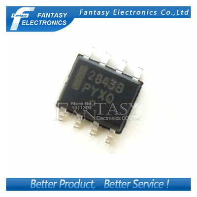 

10PCS UC2843BD1R2G SOP8 UC2843B SOP UC2843 SMD new and original IC free shipping