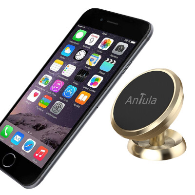 

Antula A090 Car Phone Holder Air Conditioner Air outlet Mobile Phone Holder Multifunction Magnet Navigation General Motors Magnetic Phone Holder Buckle Rose Gold