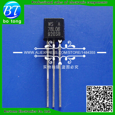 

50PCS Free shipping WSA78L06 78L06 TO-92 100 new & original