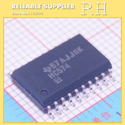 

100PCSlot SN74HC574DWR SN74HC574DW SOP20 72MM D-type flip-flop
