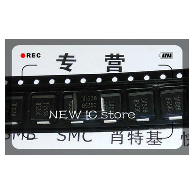 

Free shipping 10pcs/lot B530C-13-F B530C SMC Schottky Diode Authentic Original