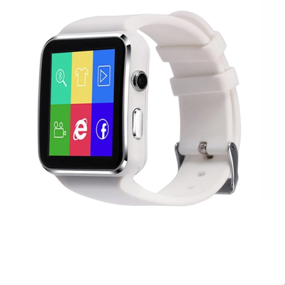 

X6 Bluetooth Smart Watch For Android IOS iPhone Samsung Huawei Sony Heart Rate Sleep Tracker Adult Sport Wrist Watch support SIM C