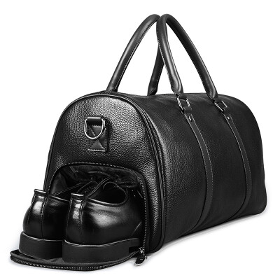 

BUVES BUWEISI travel bag mens handbag cross section Europe&the United States business large capacity mens bag s8031 upgrade black