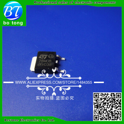 

Free Shipping 50 PCS L78M08CDT-TR TO-252 78M08 SMD 3-Terminal 0.5A Positive Voltage Regulator