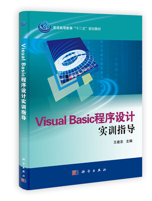 

Visual Basic程序设计实训指导