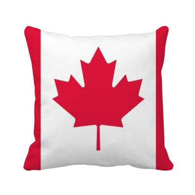 

Canada National Flag North America Country Square Throw Pillow Insert Cushion Cover Home Sofa Decor Gift