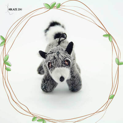 

Cat Chew Toy RaccoonBeaverMachine Mouse Durable Squeaky Catnip Plush Nontoxic Toy