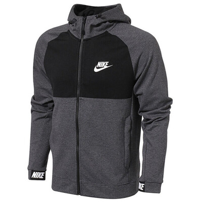 

Nike Оригинал Новое поступление официальный NSW AV15 HOODIE FZ FLC Для мужчин куртка с капюшоном Спортивная 861743