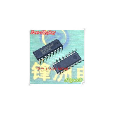 

50PCS/LOT CD4027BE CD4027 4027 4000 CMOS Dual J-K Master/Slave Flip-Flop DIP-16