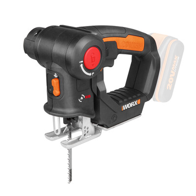 

Wick WORX WX5509 bare metal multi-function chainsaw jigsaw reciprocating saw hardware home woodworking power tools