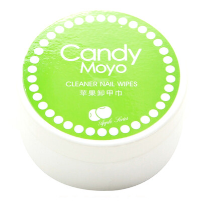 

Candymoyo unloading towel apple fragrance 45 tablets do not hurt the hand wet unloading towel wash nail art nail tool unloading water unloading cotton combo one