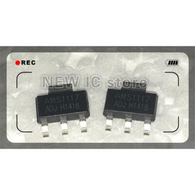 

AMS1117-ADJ LD1117 LM1117 ADJ 1V-50V Adjustable1A Voltage Regulator 25pcslot new original