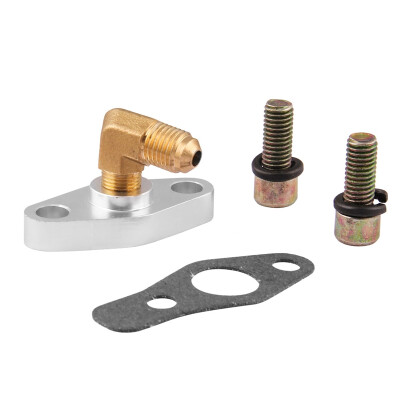 

Ryanstar Billet Aluminum AN4 1/8" NPT T3 T4 Turbo Oil Feed Gasket Flange Bolt Kit