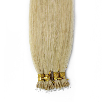 

Bleach Blonde 613 Real Remy Human Hair 100g Micro Nano Ring Hair Extensions