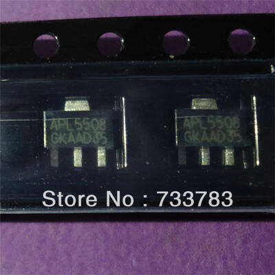 

5pcslot APL5508 Low IQ Low Dropout 560mA Fixed Voltage Regulator