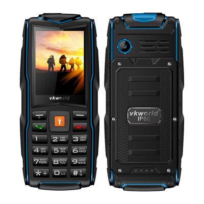 

Vkworld New Stone V3 Quad Band Unlock Phone Russian Keypad 24 inch SC6531CA IP68 Waterproof Power Bank Bluetooth Flashlight 20MP