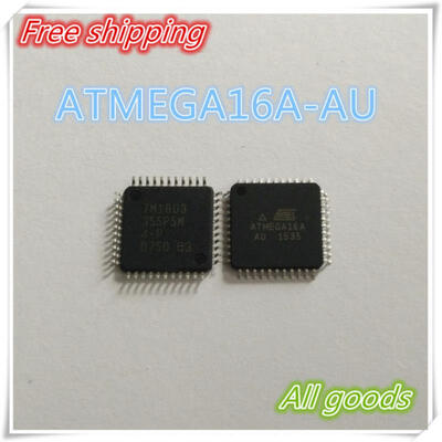 

free Shipping !! 50pcs ATMEGA16 ATMEGA16A ATMEGA16A-AU TQFP-44 AT Brand MCU 8BIT 16KB FLASH 100% High Quality Chinese Wholesale
