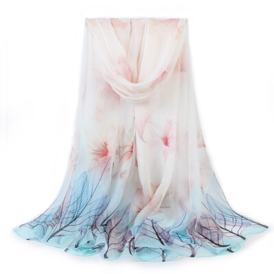 

One meter painting yarn yimihuasha silk scarf female new spring warm scarf sunscreen shawl fragrance turmeric
