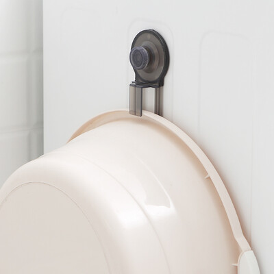 

Runjin Soap Box Free Punch Soap Box Holder Oval Powerful Suction Cup Black Box Bathroom Series RJ-1060