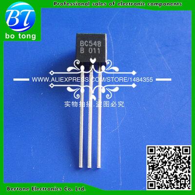

Free shipping BC548 BC558 Each 50pcs all 100pcsbag BC548B BC558B NPN PNP Transistor TO-92 Power Triode Transistor Bag
