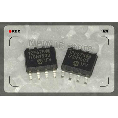 

10pcs/lot PIC12F675-I/SN PIC12F675-I PIC12F675 PIC12F675I 12F675I 12F675 SOP-8 100% new original Free Shipping