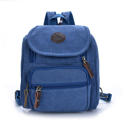 

New women canvas bag backpack small laides shoulder bag school bags for teenagers girls vinage backpack mochila feminina