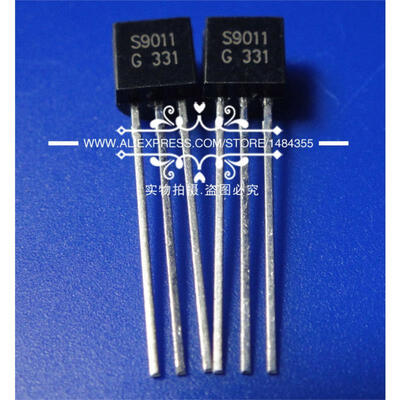 

Free shipping 1000pcslot S9011G S9011 003A30V NPN transistor TO-92