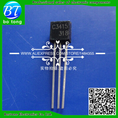 

100PCS lot Transistor 2SC3415 C3415 TO92