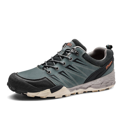 

New Trend Round Head Hiking Shoes for Men Mountain Climbing Sneakers Top Quality Outsole Sports Waterproof Walking Sneaker