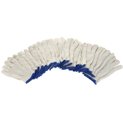 

Paola Paula Tools Thicker Cotton Gloves 24 Protective Protective Gloves Wear Resistant Laborers 5953