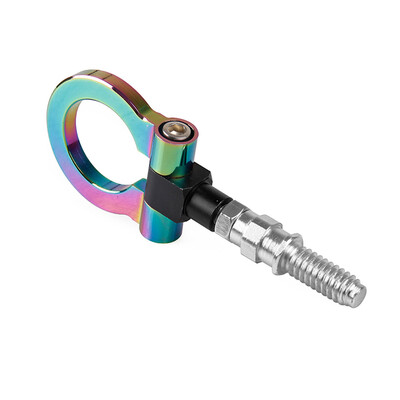 

racing 18mm Aluminum Front Rear trilateral Arrow Tow Hook fit for European cars