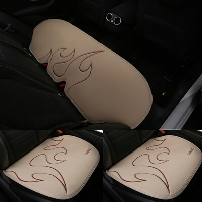 

WRC sports without back car seat cushion single piece three-piece universal seat cushion acrylic flame model beige