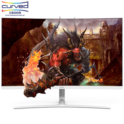 

TCL T27M6C 27 inch 1800R surface anti-Blu-ray does not flash high-definition computer monitor