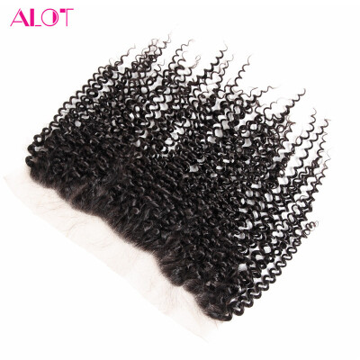 

Alot Good Quality Virgin Malaysian Kinky Curly Hair Frontal Lace Closure 134 Unprocessed Virgin 100 Human Hair Frontal Lace Clos