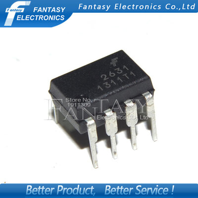

5PCS HCPL2631 DIP8 HCPL-2631 2631 A2631 DIP new and original IC free shipping