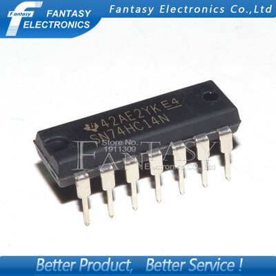 

100PCS SN74HC14N DIP14 SN74HC14 DIP 74HC14N 74HC14 new&original IC free shipping