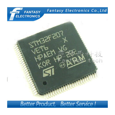 

2PCS STM32F207VET6 QFP100 STM32F207 QFP ARM new&original IC free shipping