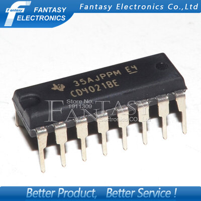

20PCS CD4021BE DIP16 CD4021 DIP new and original IC free shipping