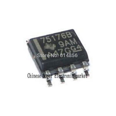 

100PCS 75176 SN75176BDR SN75176BD SN75176B SN75176 SOP8