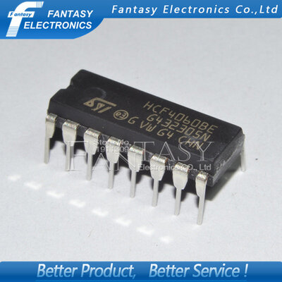 

10PCS HCF4060BE DIP16 HCF4060 DIP HCF4060BEY new and original IC free shipping